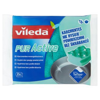 PUR houbička na pánve 2ks Vileda | Úklidové a ochranné pomůcky - Drátěnky, houby a houbičky PUR houbička na pánve 2ks Vileda | Úklidové a ochranné pomůcky - Drátěnky, houby a houbičky